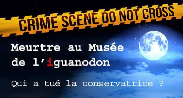 Enquête policière au Musée de l’iguanodon