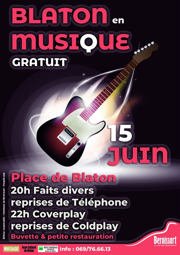 Blaton en musique web