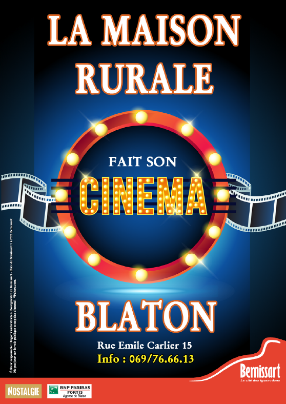 affiche maison rurale cinema