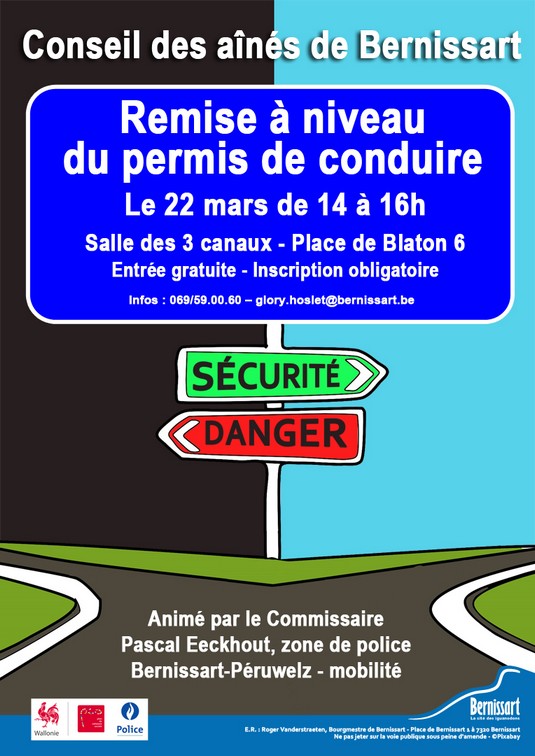 affiche permis conduire