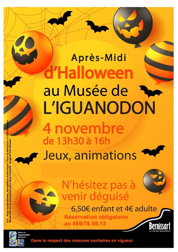 Après-midi d'Halloween au musée